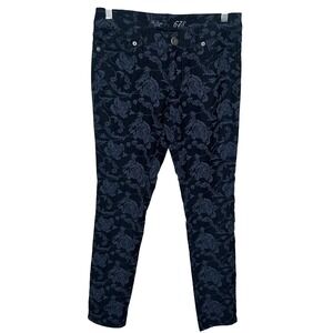 The Limited Denim 678 Patterned Blue Stretch Jeans Women's Size 2